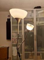 Vloerlamp grijs met crème, Ophalen of Verzenden, Gebruikt, 150 tot 200 cm