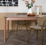 Zuiver x fonQ Scout Eettafel 180 x 90 Walnoot | Van €999, nu, Huis en Inrichting, Tafels | Eettafels, Nieuw, Zuiver, 150 tot 200 cm