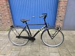 Herenfiets stadsfiets met voordrager lichten AXA slot ZGAN, Fietsen en Brommers, Fietsen | Heren | Herenfietsen, Ophalen, Zo goed als nieuw