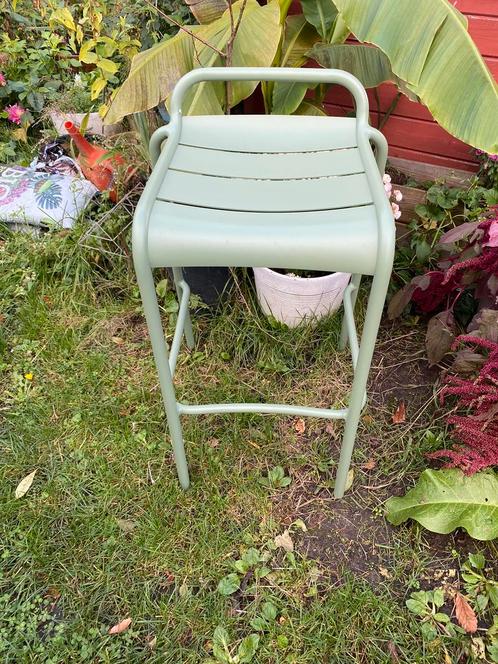 Mooie nieuwe kruk voor buiten FERMOB cactuskleur, Tuin en Terras, Tuinstoelen, Nieuw, Ophalen