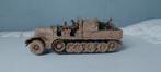 Gebouwde Duitse famo halftrack modelbouw 1:35, Ophalen of Verzenden, 1:32 tot 1:50, Tank, Overige merken
