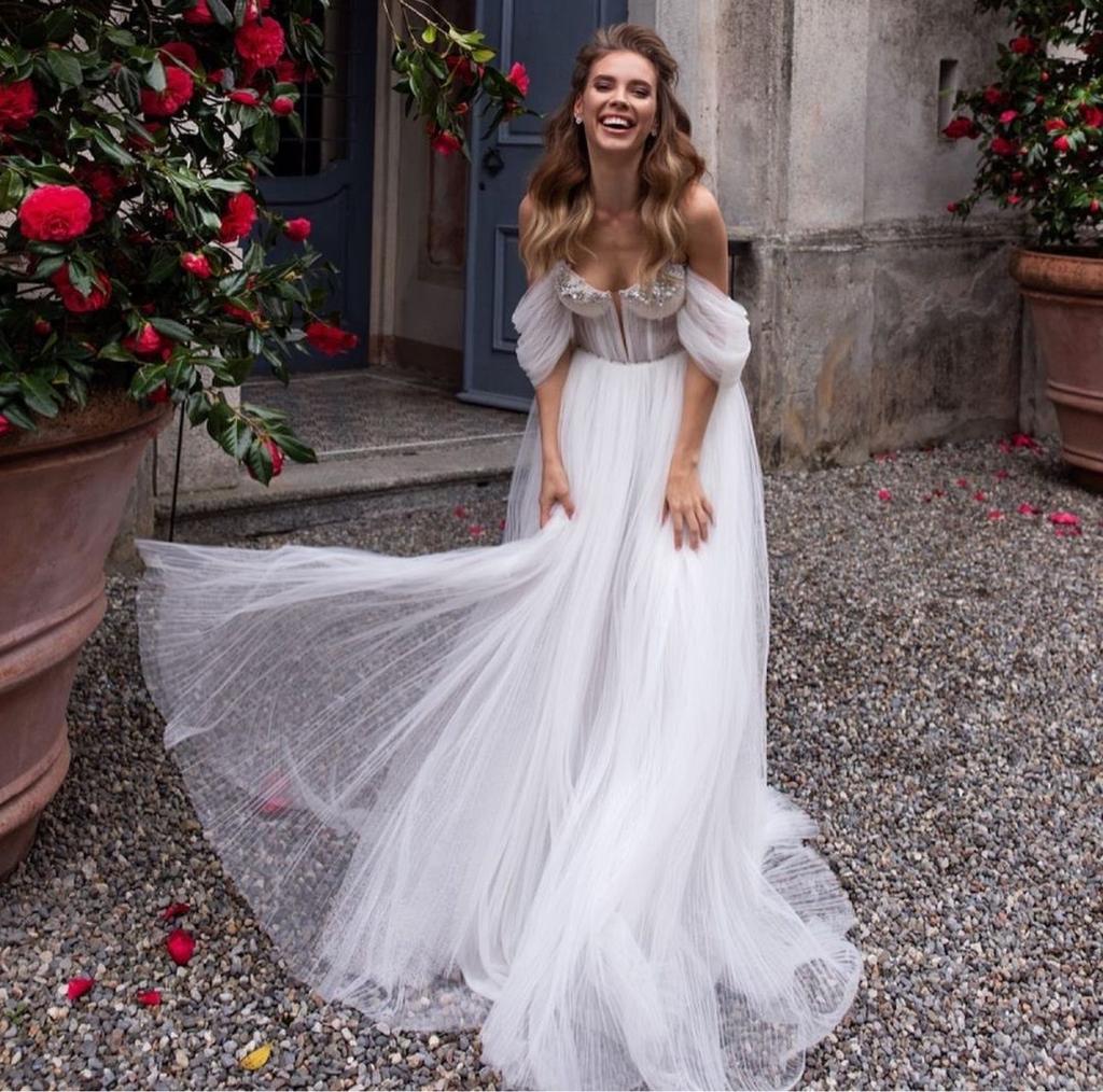 Prachtige Bruidsjurk - Droomjurk voor Jouw Speciale Dag!, Ophalen of Verzenden, Zo goed als nieuw, Wit, Trouwjurk