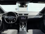 Skoda Superb Combi 1.4 TSI 218 PK iV Sportline Business Pano, Gebruikt, 4 cilinders, Zwart, Hybride Elektrisch/Benzine