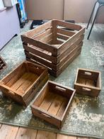 Houten Kratjes Fruitkisten - Decoratie & Opbergen, Huis en Inrichting, Woonaccessoires | Kisten, Gebruikt, 50 tot 100 cm, Ophalen of Verzenden