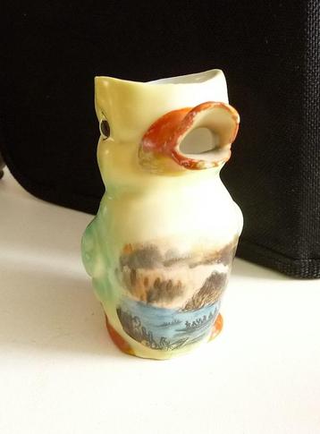 7 CHINESE EIERDOPJES EN MELKKANNETJE VINTAGE JR 50 60 PASEN beschikbaar voor biedingen