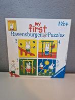 Miffy (Nijntje) My First Puzzles - Ravensburger, Ophalen of Verzenden, Minder dan 10 stukjes, Gebruikt, 6 maanden tot 2 jaar