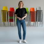 Nieuwe stapelstoelen kantinestoelen stapelbare stoelen op=op, Ophalen, Nieuw, Metaal, Vijf, Zes of meer stoelen