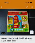 Goula Kalenderklok Leerklok - Mist 2 Blokjes, Ophalen of Verzenden, Gebruikt, Taal en Lezen
