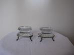 Twee zourvaatjes, Antiek en Kunst, Verzenden, Zilver