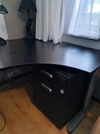 Bureau ikea plus ladekast, Huis en Inrichting, Bureaus, Ophalen, Gebruikt