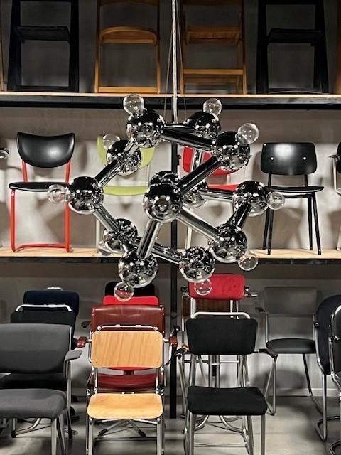 Atomium hanglamp 20x Paul de Haan design lamp prijs p/stuk, Huis en Inrichting, Lampen | Hanglampen, Nieuw, Minder dan 50 cm, Metaal