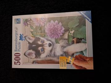 Puzzel husky 500st beschikbaar voor biedingen