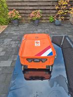 Oranje Trolley Koffer - TeamNL, Sieraden, Tassen en Uiterlijk, Koffers, Ophalen, Gebruikt, 50 tot 60 cm, 35 tot 45 cm