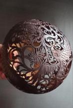 Coconut Shell Sculpture, "Trees of Life" op houten voet, Ophalen of Verzenden