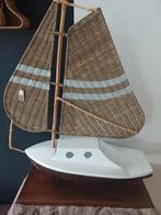 Riviera maison rattan boot limited edition groot, Ophalen, Zo goed als nieuw