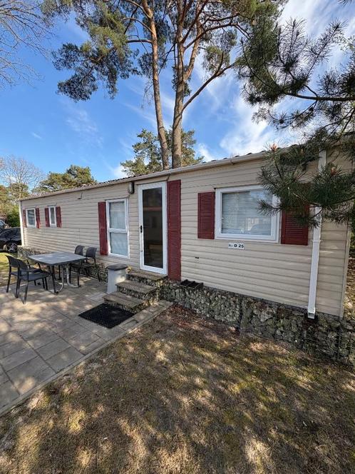 Te koop: Ruime 8‑persoons stacaravan EuroParcs Zilverstrand, Caravans en Kamperen, Stacaravans, meer dan 6, Ophalen