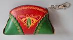 Leren portemonnee, handwerk, Sieraden, Tassen en Uiterlijk, Portemonnees, Ophalen of Verzenden, Zo goed als nieuw, Overige kleuren