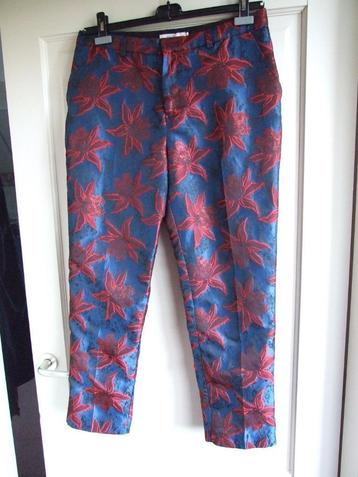 Sissy-Boy nieuwe feestelijke broek met bloemen L beschikbaar voor biedingen