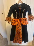 carnaval heksenpak met muts, maat 140, Ophalen of Verzenden, Zo goed als nieuw, 134 t/m 140, Meisje