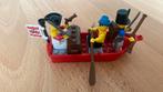 Vintage Lego - piraten met schat in Roeiboot, Ophalen of Verzenden, Zo goed als nieuw