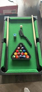 Mini pooltafel, Sport en Fitness, Biljarten en Poolen, Ophalen of Verzenden, Zo goed als nieuw, Pooltafel