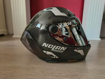Maat S Nolan X-804 RS Silver edition beschikbaar voor biedingen
