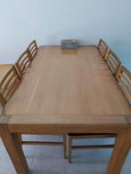 complete set: eettafel, tv meubel en salontafel excl stoelen, Ophalen, Gebruikt, 4 tot 6 stoelen