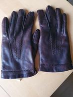 Gevoerde handschoenen, bruin leer, heren, Kleding | Heren, Mutsen, Sjaals en Handschoenen, Ophalen of Verzenden, Gedragen, Handschoenen