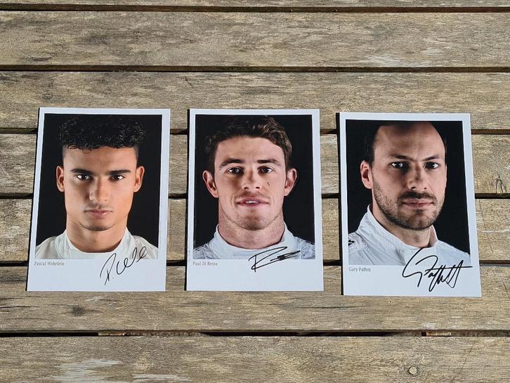 Mercedes-Benz 2018 DTM Mercedes Fan / Drivers kaart 3 stuks, Verzamelen, Automerken, Motoren en Formule 1, Nieuw, Formule 1, Ophalen of Verzenden