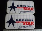 2x sticker kneissl white star begeistert vom ski! logo, Verzenden, Zo goed als nieuw, Merk