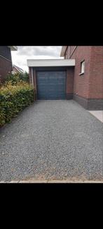 Gratis basalt grind incl grindmatten eronder af te halen, Tuin en Terras, Grind, Keien en Split, Ophalen, Gebruikt