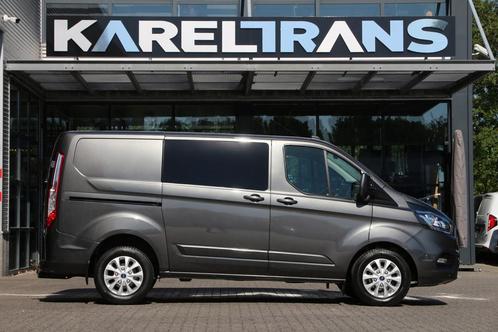 Ford Transit Custom 2.0 TDCI 130 | Aut. | DC | 2x Schuifdeur, Auto's, Bestelauto's, Bedrijf, Te koop, ABS, Achteruitrijcamera