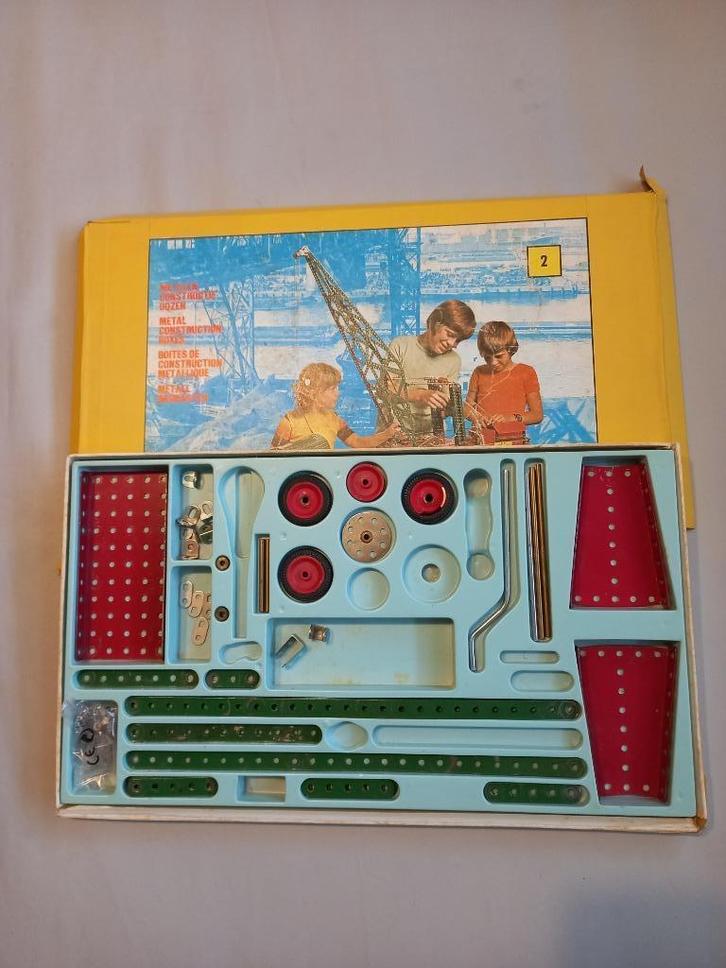 Metalen constructie speelgoed “Temsi”, Antiek en Kunst, Antiek | Speelgoed, Ophalen of Verzenden