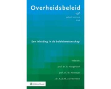 Overheidsbeleid 9789013163933 beschikbaar voor biedingen