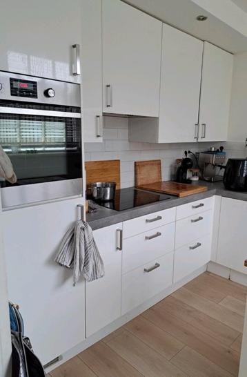 Ikea faktum abstrakt wit hoogglans frontjes keuken - afbeelding 2
