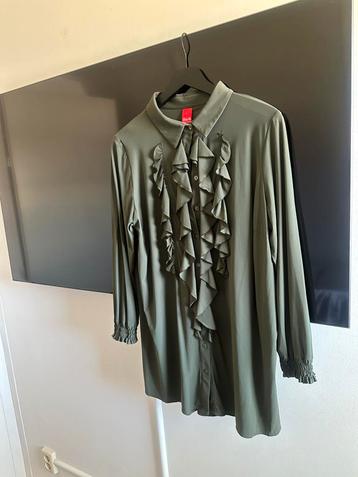 Only M roesel blouse travel in kaki maat 46 beschikbaar voor biedingen