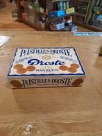 Mooi oud Droste kartonnen doos Pastilles Melkchocolade blauw, Antiek en Kunst, Ophalen
