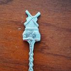 Gebaksvorkje met Hollandse molen, Antiek en Kunst, Antiek | Bestek, Ophalen of Verzenden