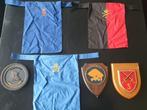 Wapen schildjes en sjaaltjes, Ophalen of Verzenden, Landmacht, Nederland, Embleem of Badge