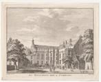 Gravure Het Bisschops Hof te Utrecht de Beijer Spilman 1750, Antiek en Kunst, Verzenden