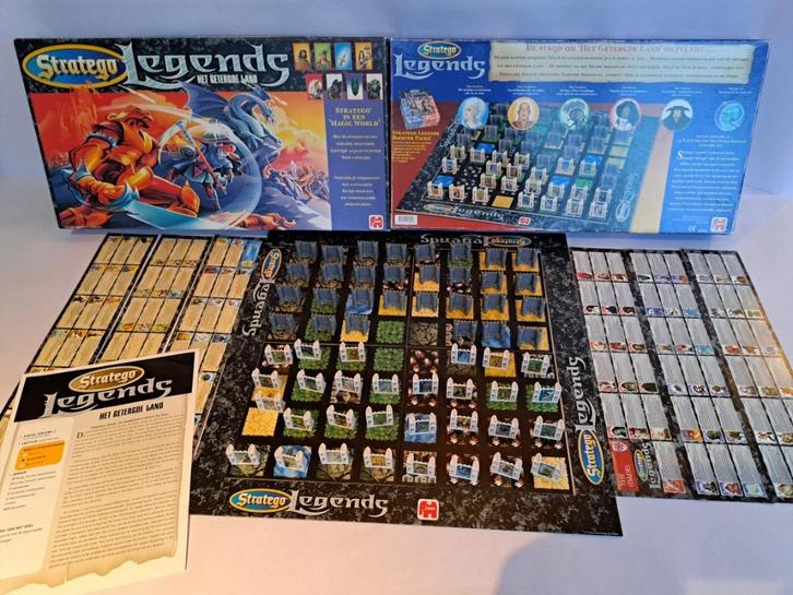 Stratego Legends - Zo Goed als Nieuw, Hobby en Vrije tijd, Gezelschapsspellen | Bordspellen, Zo goed als nieuw, Een of twee spelers