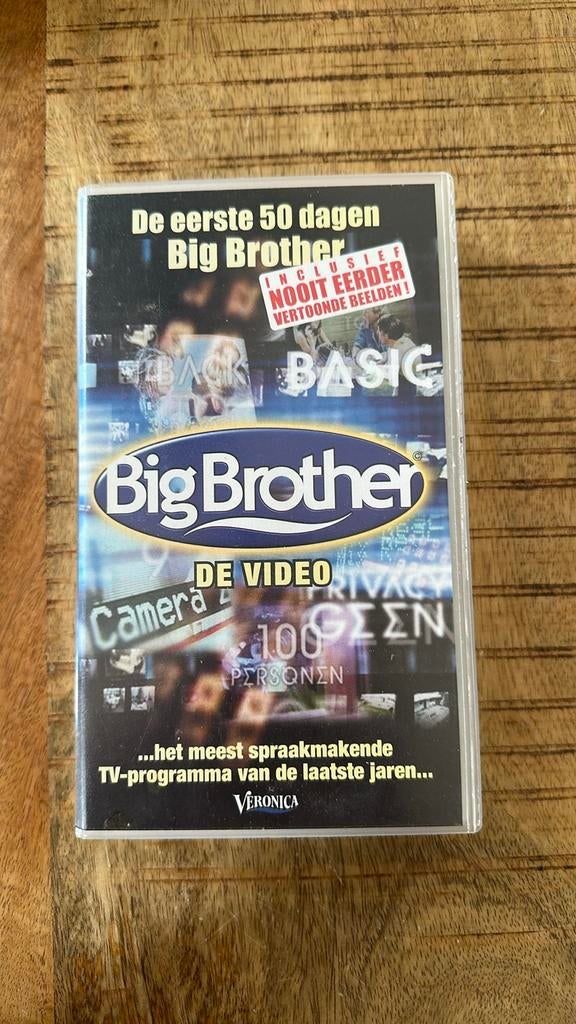 Big Brother - De Eerste 50 Dagen VHS, Alle leeftijden, Ophalen of Verzenden, Gebruikt, Nederlandstalig