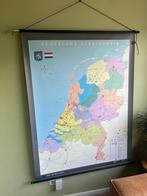 Nederland staatkundig dubbelzijdig klassikale kaart, Ophalen, Aardrijkskunde