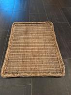 Groot rotan dienblad - 74x58 cm, Tuin en Terras, Deurmatten, Ophalen, Gebruikt, Overige materialen, Binnen