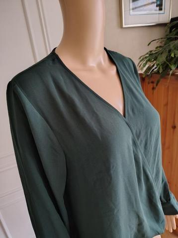 groene nette blouse van vila  beschikbaar voor biedingen