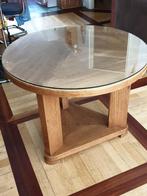 Te koop: Ronde salontafel Art Deco/Amsterdamse school, Huis en Inrichting, Ophalen, Gebruikt, 50 tot 100 cm, 50 tot 75 cm