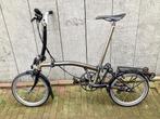 Ultralichte (9,8kg) BROMPTON "P-Line" TITANIUM, RAW LACQUER, Ophalen, Brompton, 16 tot 18 inch, Versnellingen