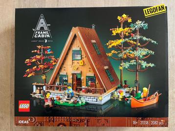 🆕 NIEUW (SEALED!): LEGO 21338 A-Frame Cabin beschikbaar voor biedingen