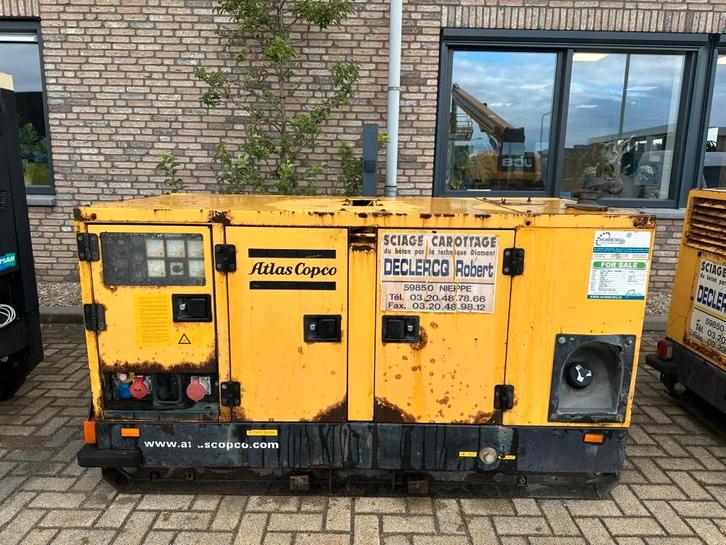 Atlas-Copco QAS 38 Yanmar Mecc Alte Spa 40 kVA Silent genera, Zakelijke goederen, Machines en Bouw | Aggregaten, Ophalen of Verzenden