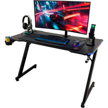 Qware Gaming - Durham - RGB - Touch Bediening - Gaming Burea beschikbaar voor biedingen